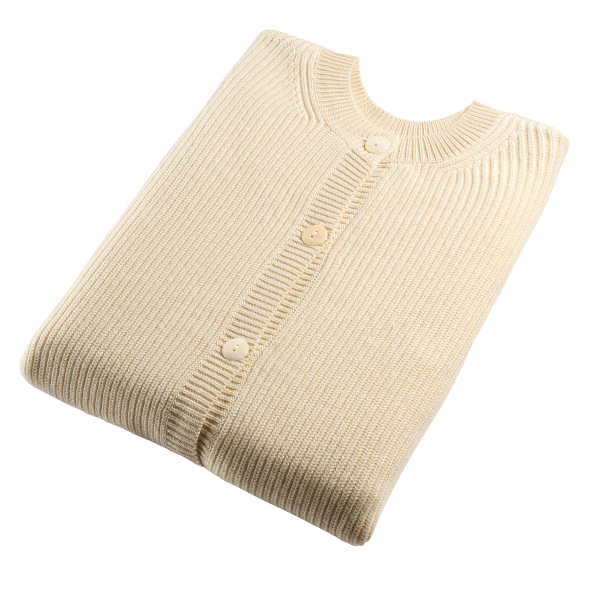 Cream Lambswool & Cashmere Slipover
