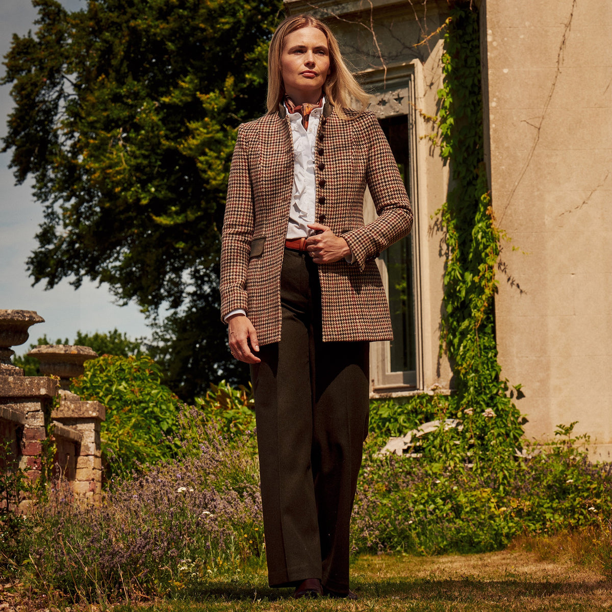 Green Leonora Loden Trousers