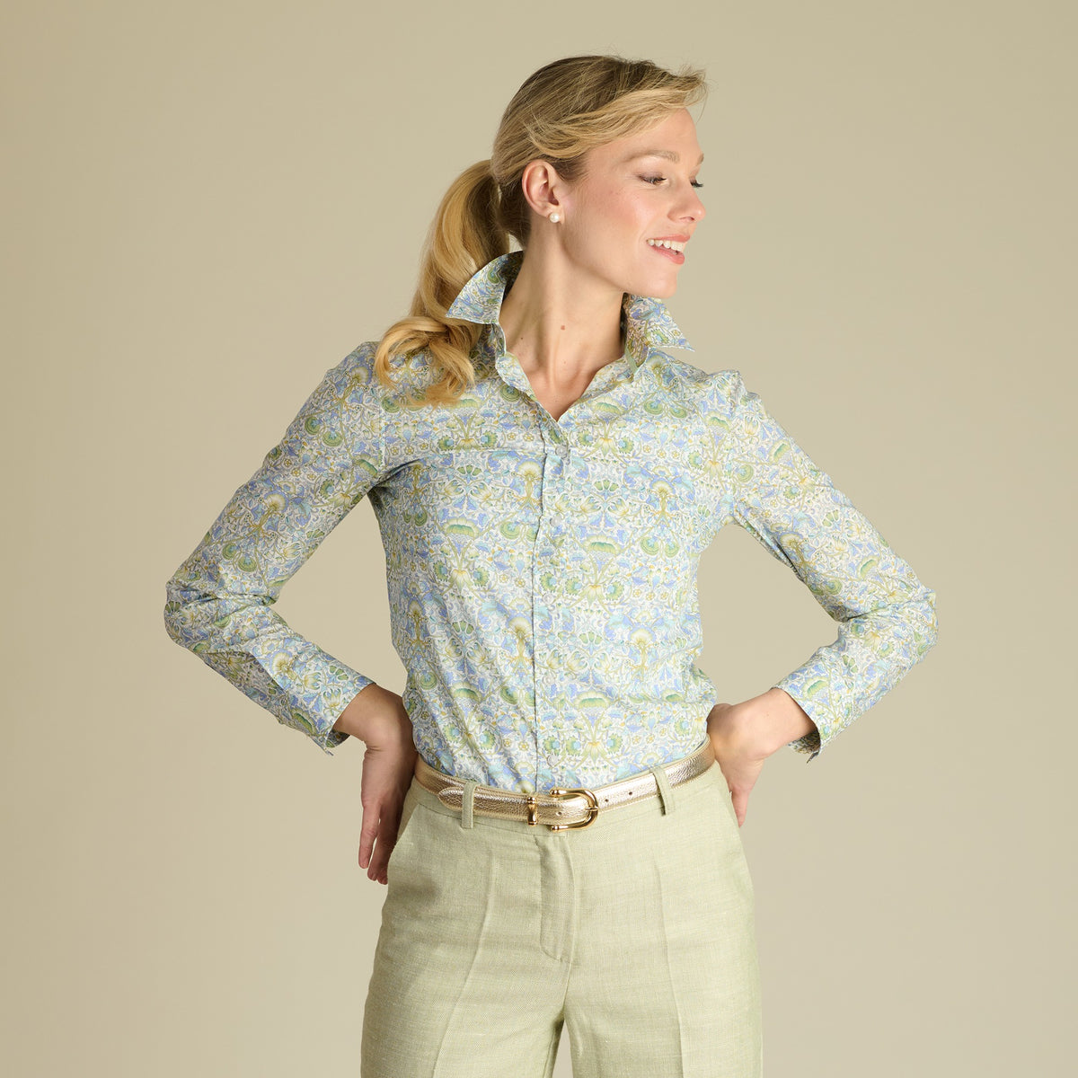 Lodden Shirt made with Liberty Tana Lawn™ Cotton