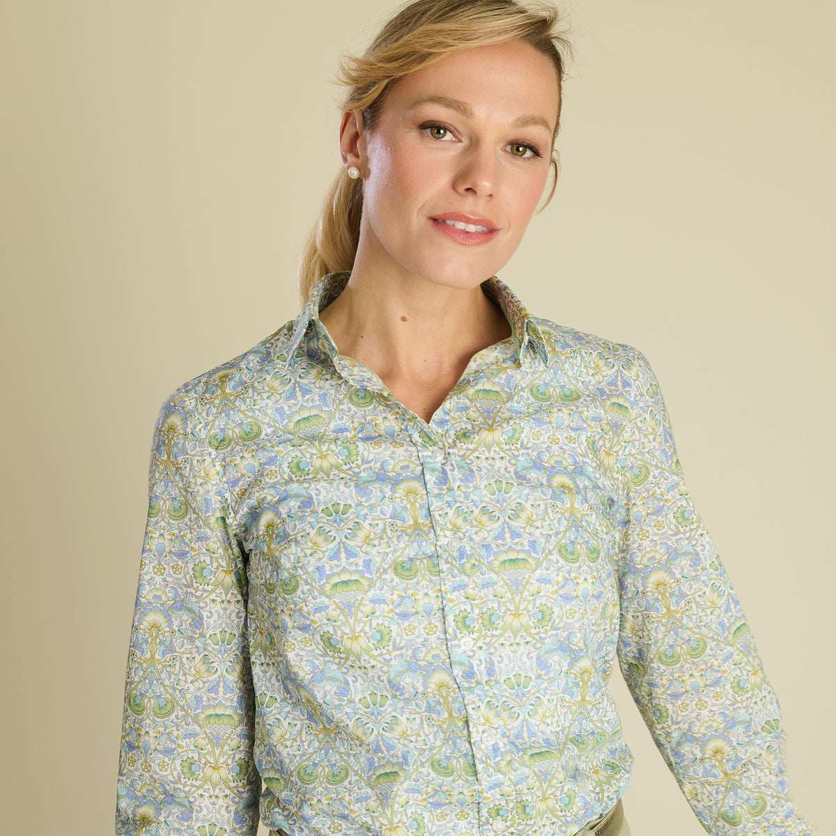 Lodden Shirt made with Liberty Tana Lawn™ Cotton