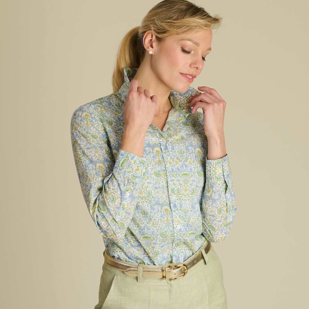 Lodden Shirt made with Liberty Tana Lawn™ Cotton