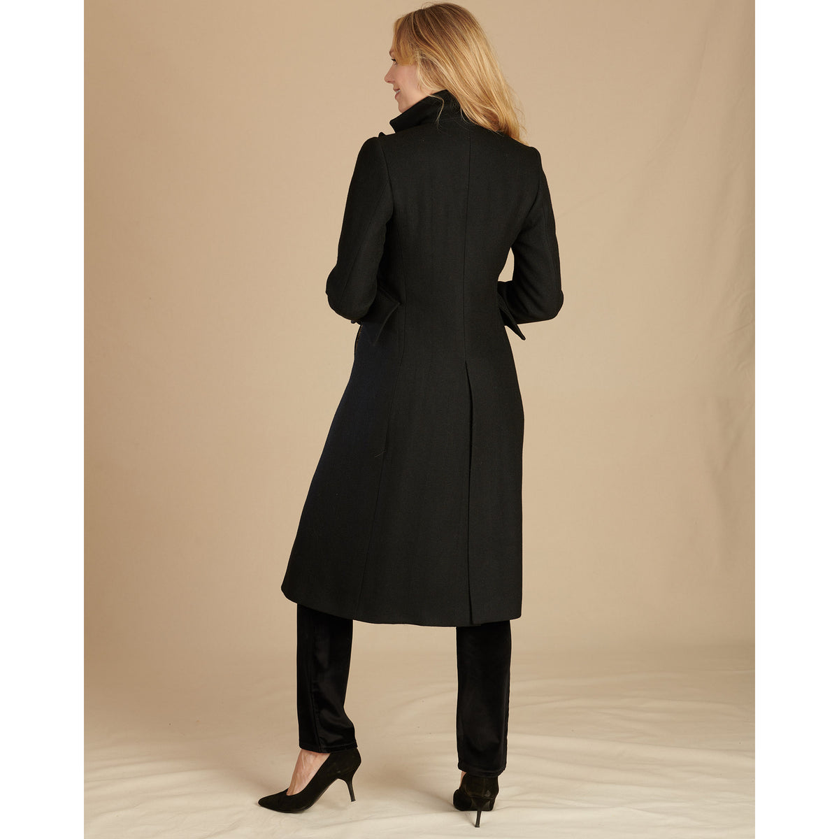 T.Ba Black Opera Twill Coat