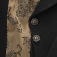 T.Ba Black Opera Twill Coat
