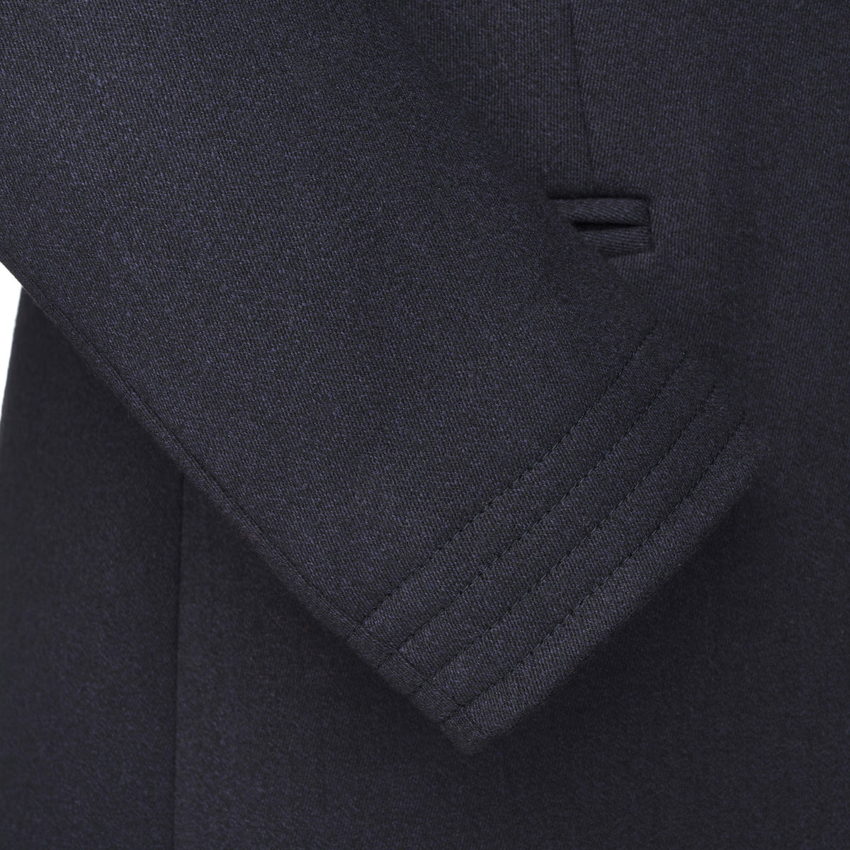 Ladies Navy Covert Coat