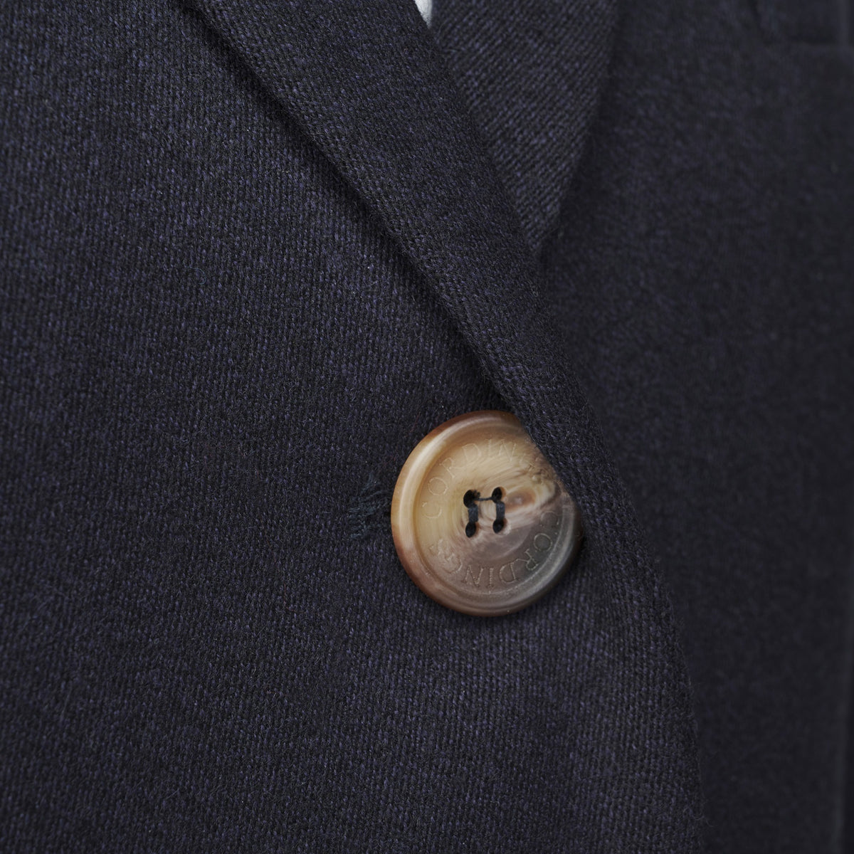 Ladies Navy Covert Coat