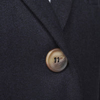 Ladies Navy Covert Coat