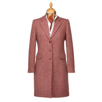 Pink Wantage Harris Tweed Coat