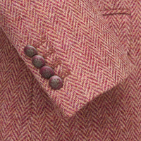 Pink Wantage Harris Tweed Coat