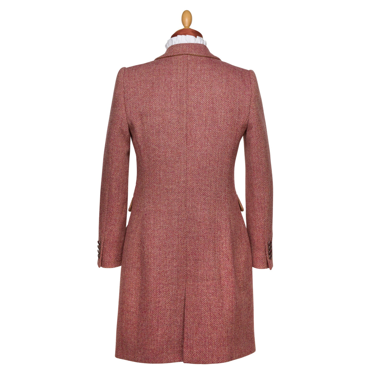 Pink Wantage Harris Tweed Coat