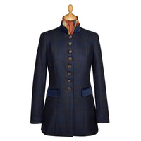 Harlow Tweed Nehru Coat