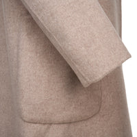Beige Reversible Wool & Cashmere Long Coat