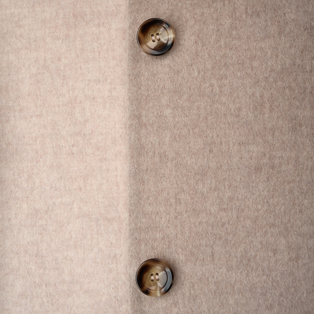 Beige Reversible Wool & Cashmere Long Coat