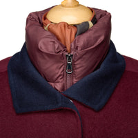 Wine Yara 2-in-1 Gilet Coat