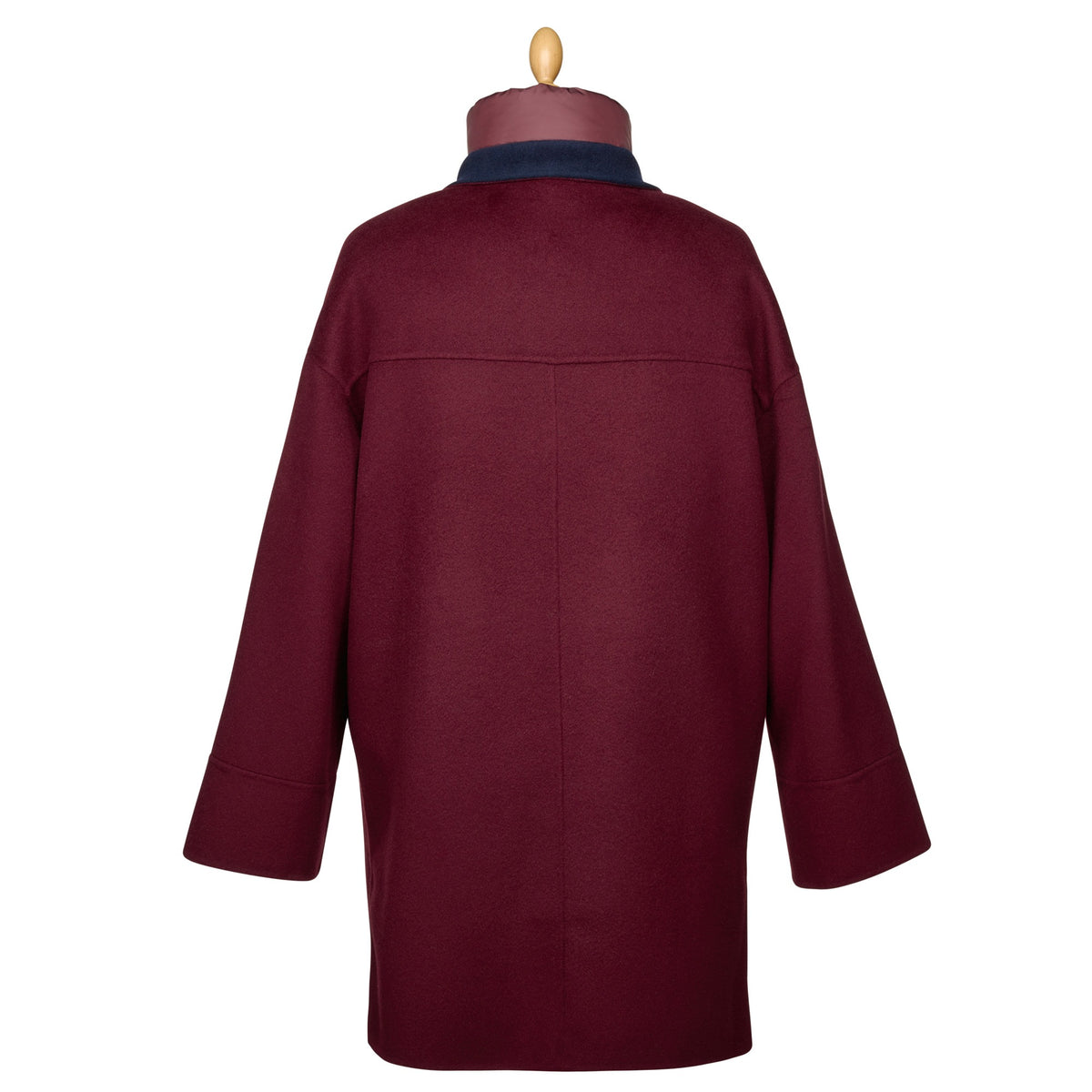 Wine Yara 2-in-1 Gilet Coat