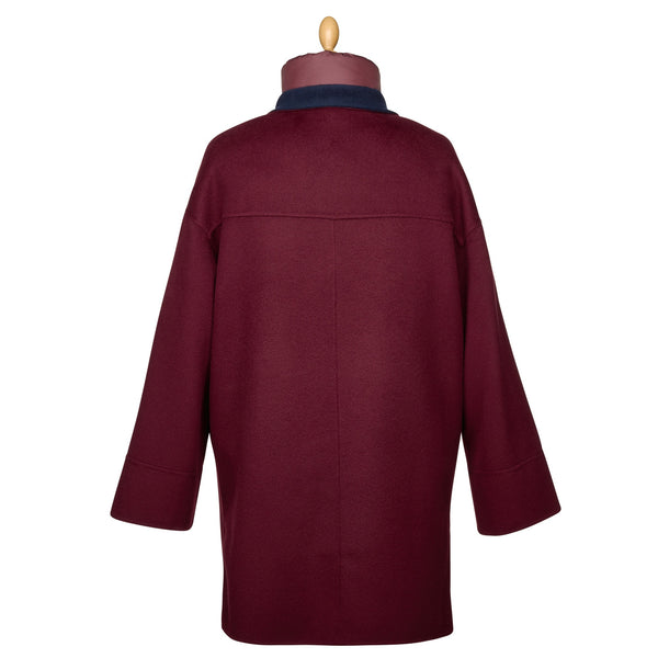 Wine Yara 2-in-1 Gilet Coat