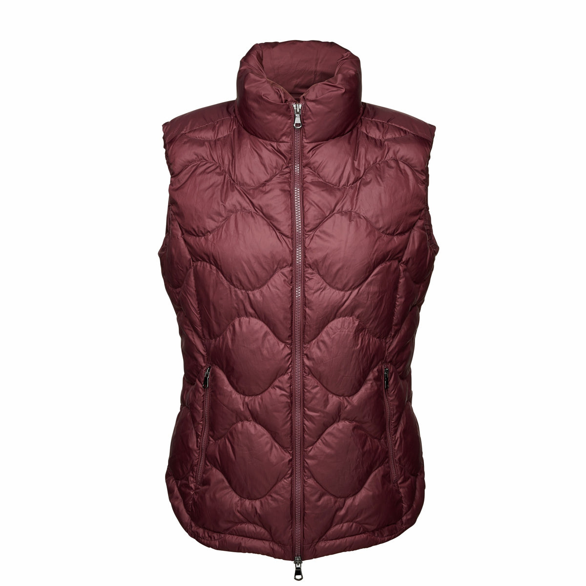 Wine Yara 2-in-1 Gilet Coat