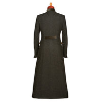 Olive Carlisle Long Military Coat