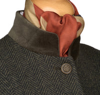 Olive Carlisle Long Military Coat
