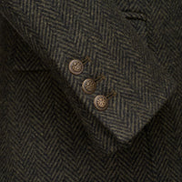 Olive Carlisle Long Military Coat