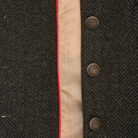 Olive Carlisle Long Military Coat