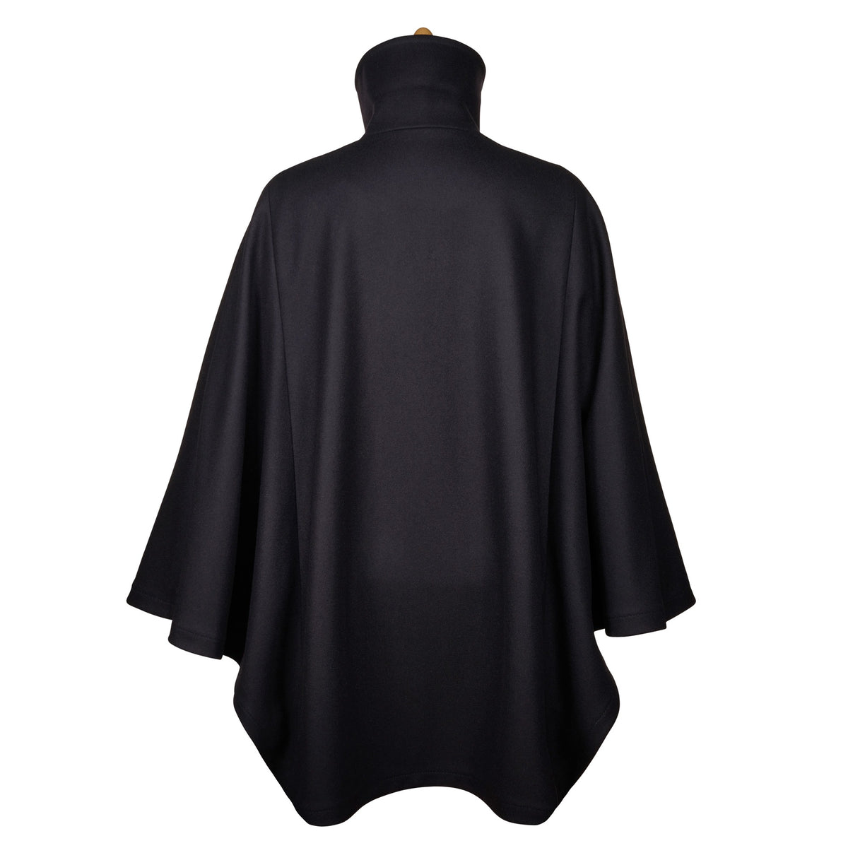 Maria Belted Navy Cape