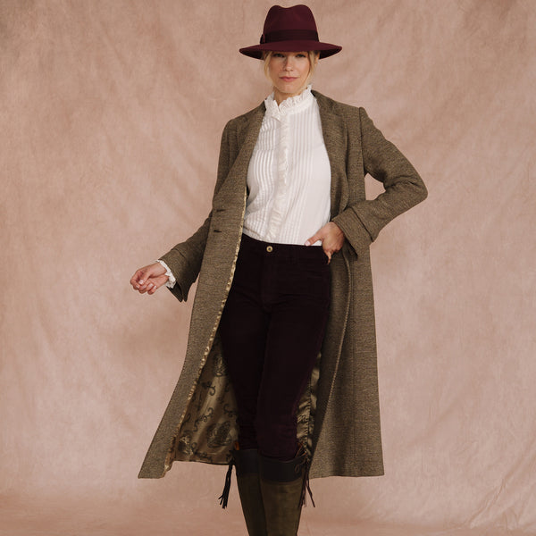 Beige T. Ba Balfour Long Coat