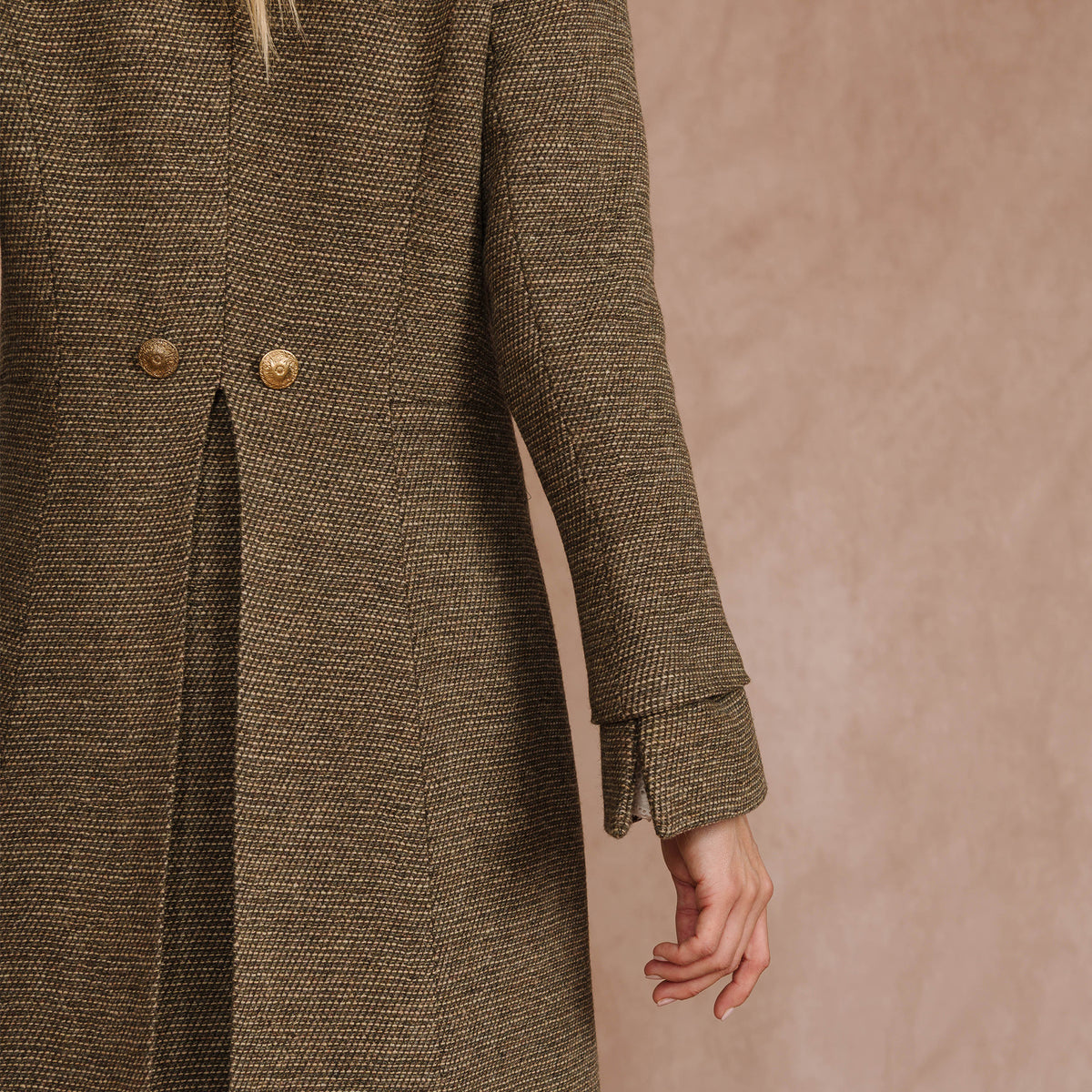 Beige T. Ba Balfour Long Coat