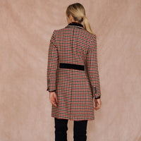 Houndstooth Tavistock Coat