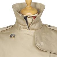 Beige Classic Belted Trench Coat