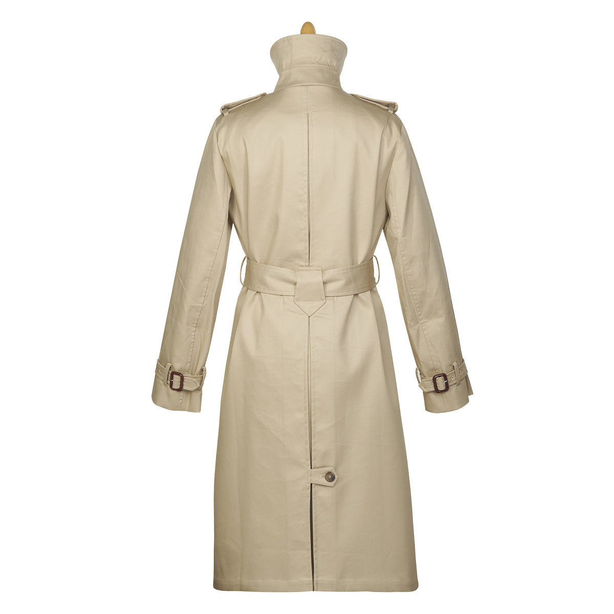 Beige Classic Belted Trench Coat