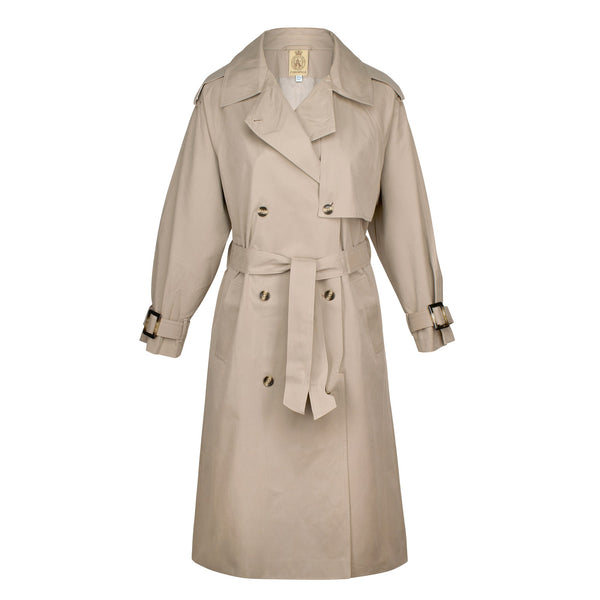 Beige Light Weight Trench Coat