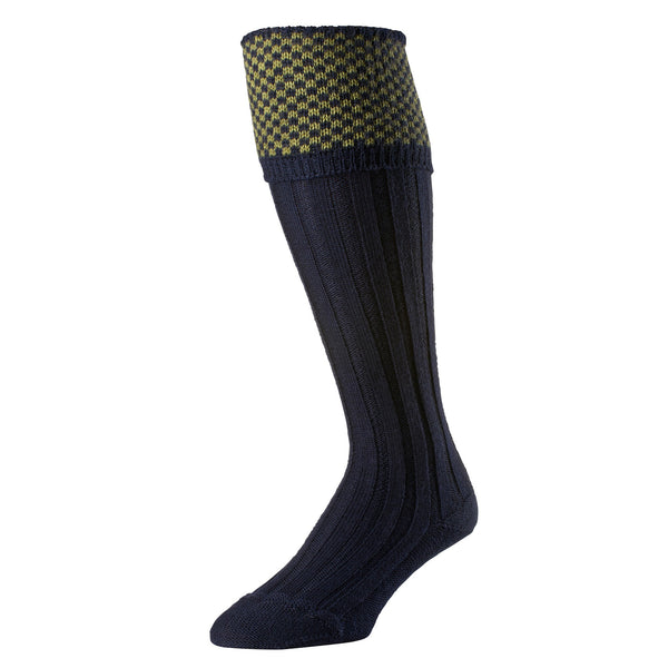 Navy Penrith Shooting Stocking
