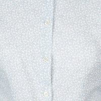 Small Blue Paisley Cotton Shirt