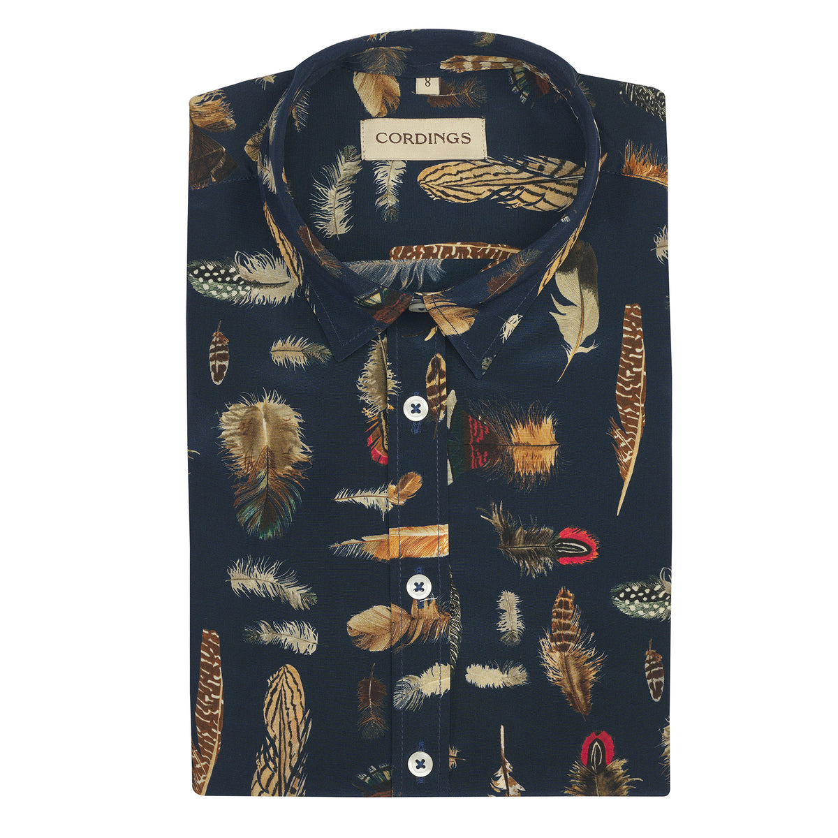 Amherst Crepe Silk Shirt Made With Liberty Fabric