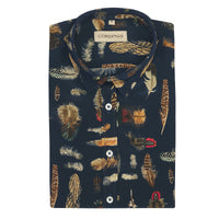 Amherst Crepe Silk Shirt Made With Liberty Fabric