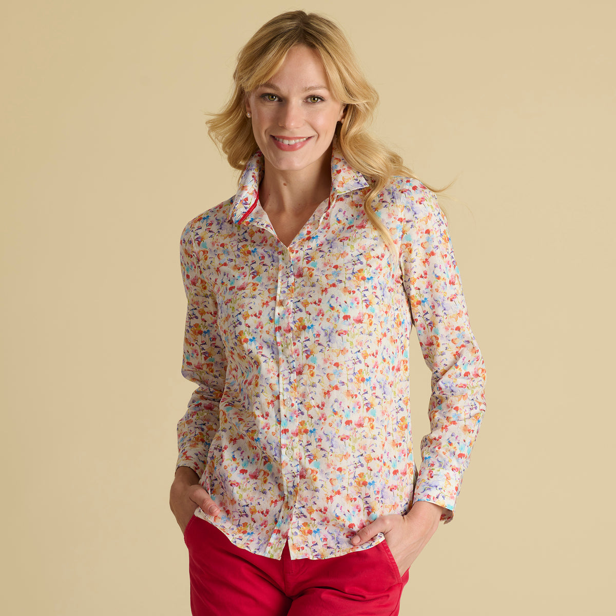 Inky Fields Shirt made with Tana Lawn™