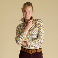 Chromatic Light Shirt made with Liberty Fabric