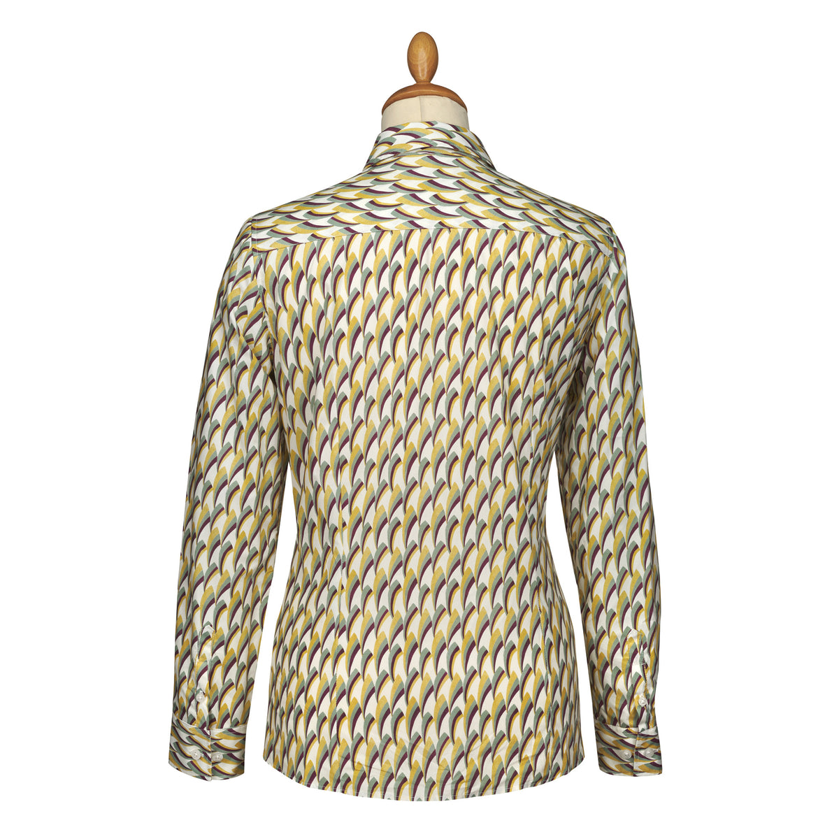 Chromatic Light Shirt made with Liberty Fabric