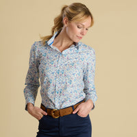 Merrifield Botanical Shirt made with Liberty Fabric