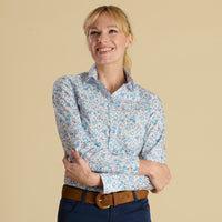 Merrifield Botanical Shirt made with Liberty Fabric