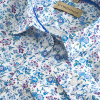 Merrifield Botanical Shirt made with Liberty Fabric