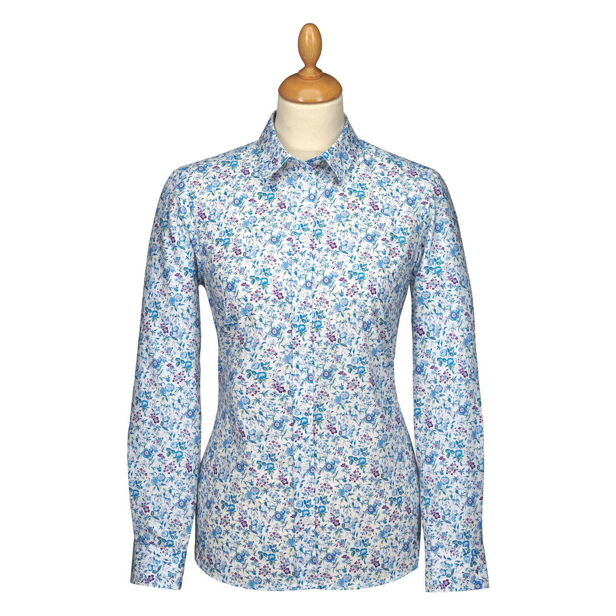 Merrifield Botanical Shirt made with Liberty Fabric