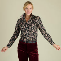 Honeysuckle Dance Liberty Shirt Made with Tana Lawn™ Cotton