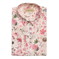 Pink Floral Eve Liberty Shirt Made with Tana Lawn™ Cotton