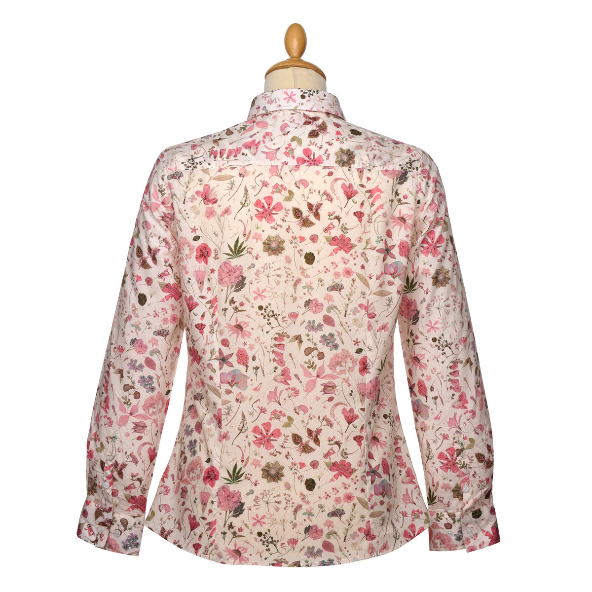 Pink Floral Eve Liberty Shirt Made with Tana Lawn™ Cotton