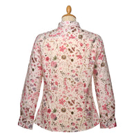 Pink Floral Eve Liberty Shirt Made with Tana Lawn™ Cotton
