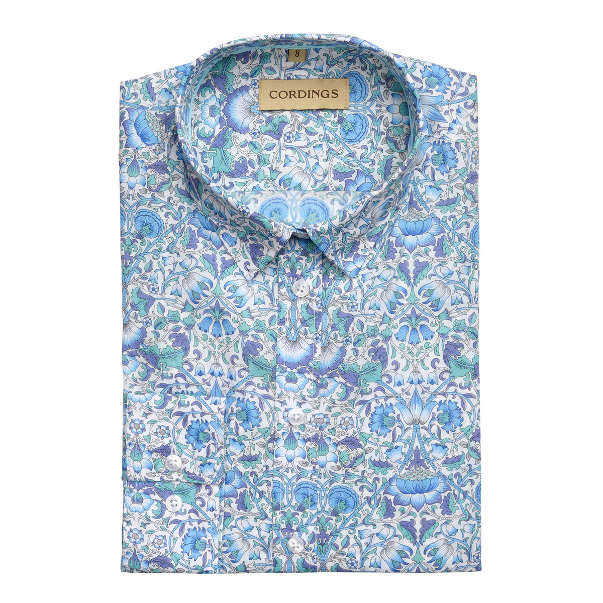 Blue Lodden Liberty Shirt made with Tana Lawn™ Cotton
