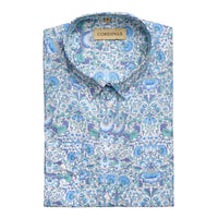 Blue Lodden Liberty Shirt made with Tana Lawn™ Cotton