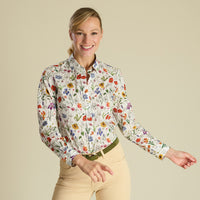 Meadow Muse Shirt made with Liberty Tana Lawn™ Cotton