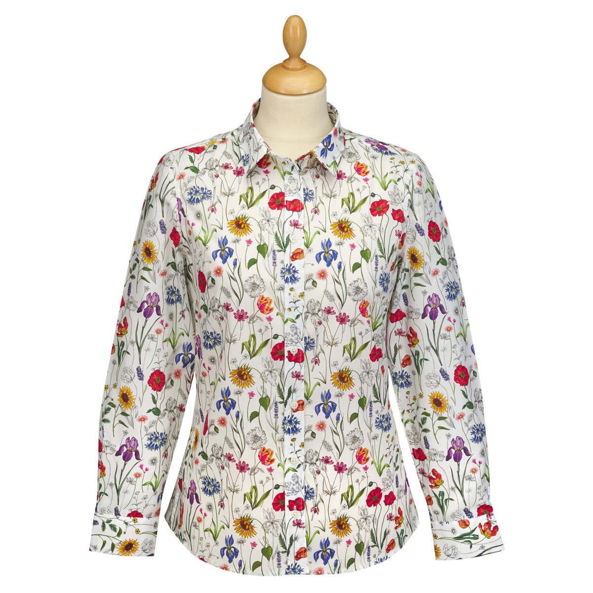 Meadow Muse Shirt made with Liberty Tana Lawn™ Cotton